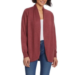 Ella Moss Ladies' Cozy Cardigan Rust Red Medium NWT